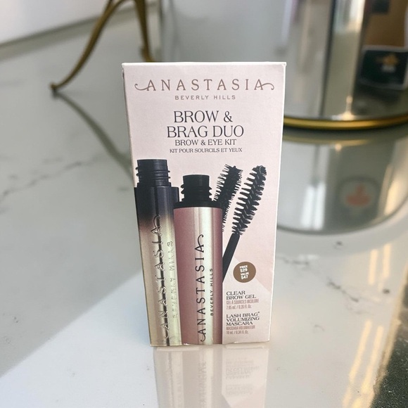 NIB•Anastasia Brow & Eye Kit•Clear Brow Gel + Black Mascara - Picture 1 of 6
